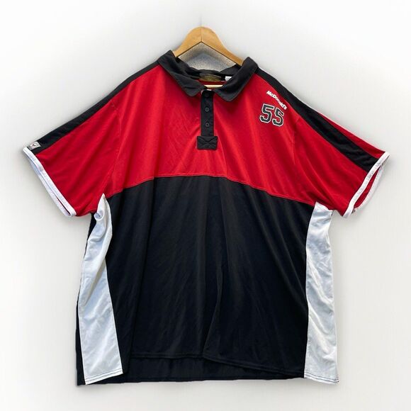 McDonalds 55 Employee Work Uniform Polo Shirt Men's 5XL - Picture 1 of 8